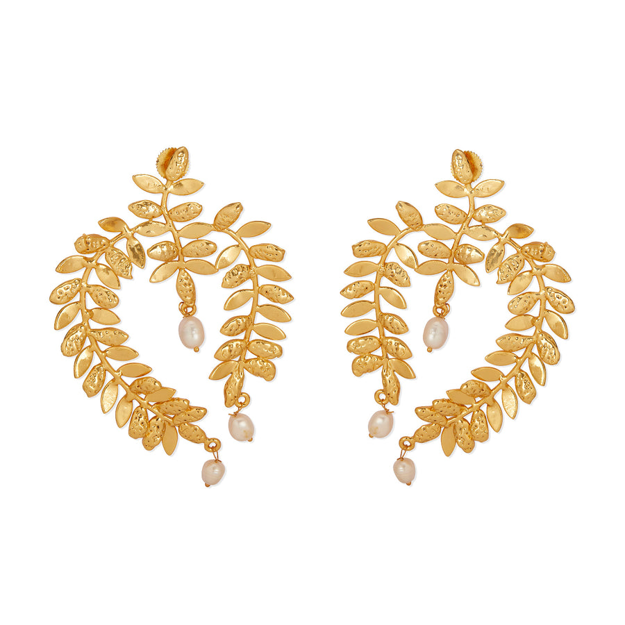 HADAIRA PEAL EARRINGS