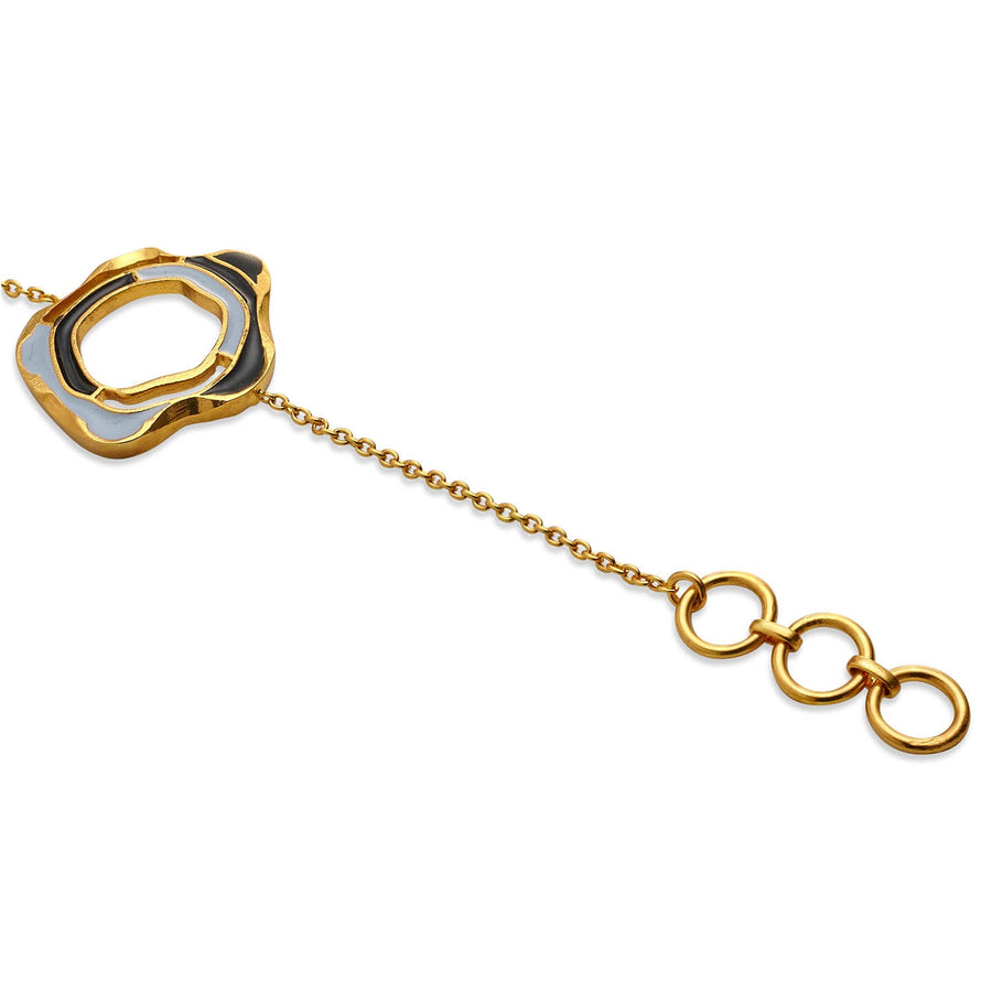 AQUA BRACELET - DBJ International 22k Gold Plated / Adjustable